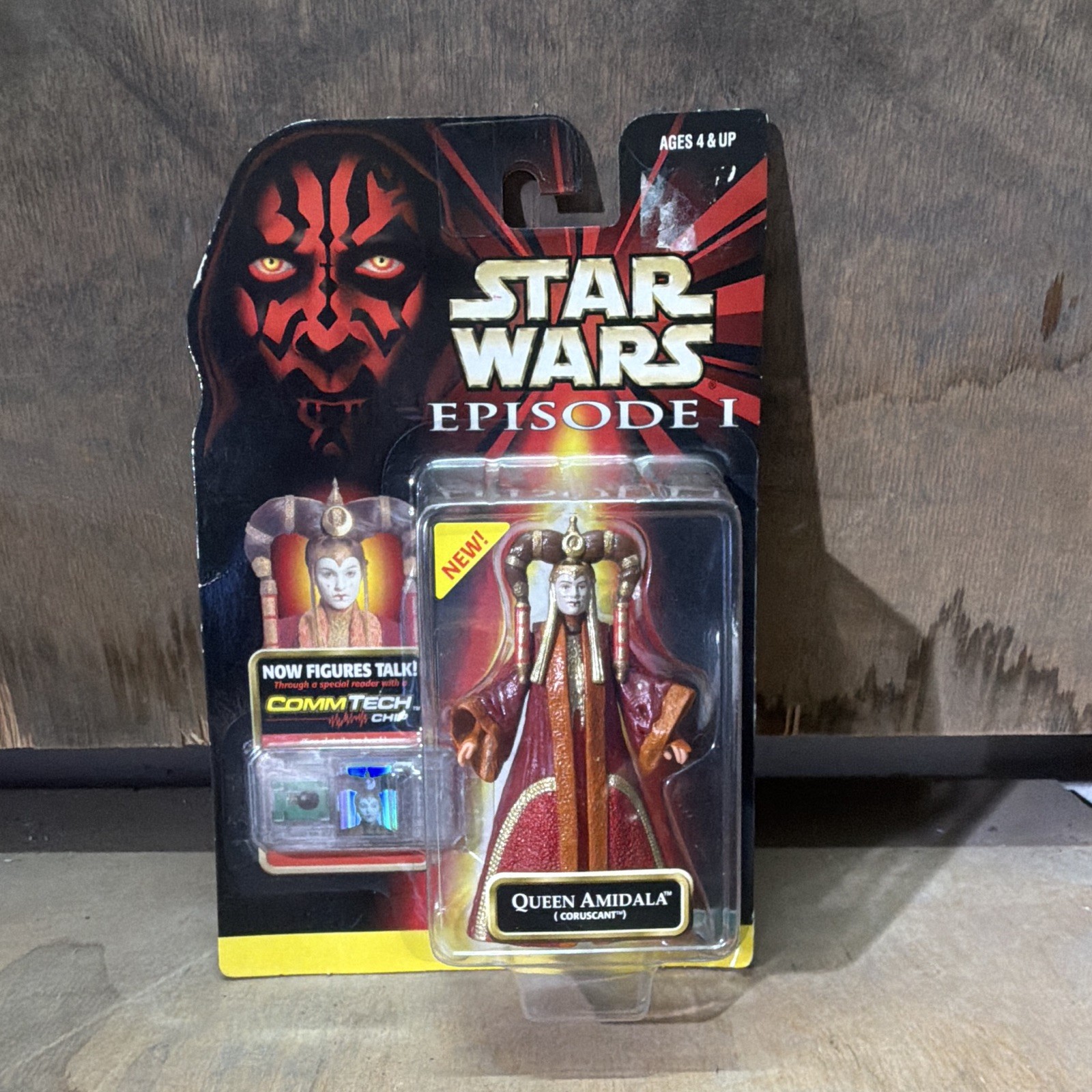 Hasbro Star Wars Queen Amidala CommTech Episode I Phantom Menace 1999 Figure