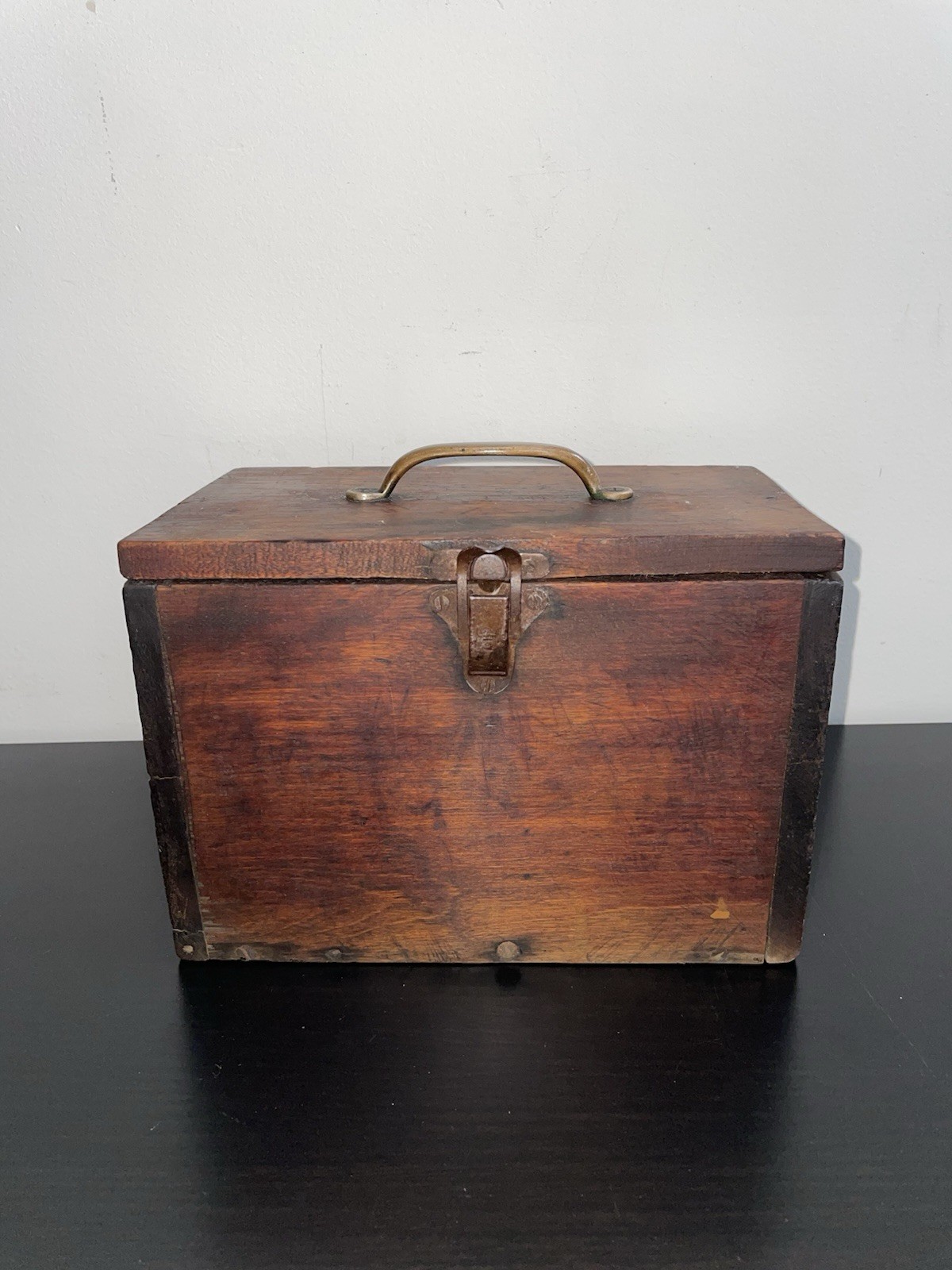 Antique Hand Carved Utility Storage Box 9,5”x 6,5”x5” Very Rare Antique Hand Carved Utility Storage Box 9,5”x 6,5”x5” Very Rare