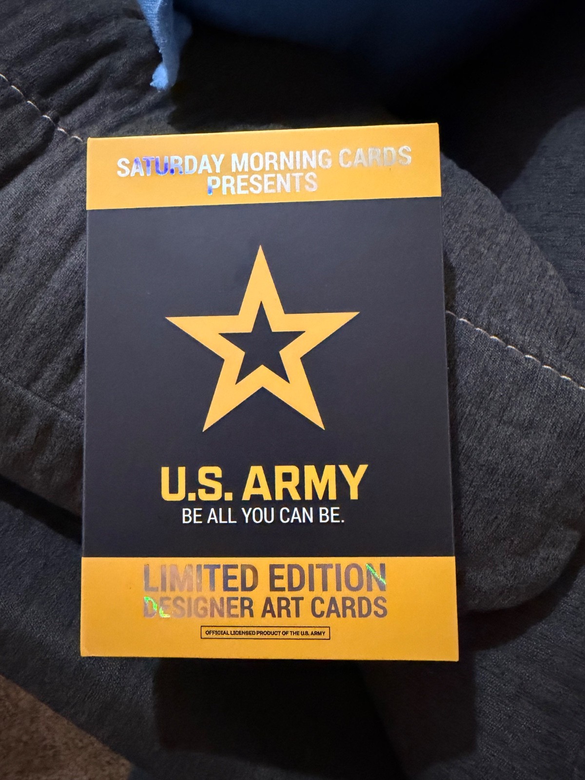 2026 SATURDAY MORNING CARDS  U.S. ARMY SKETCH CARD INSERT ONE OF ONE  1/1