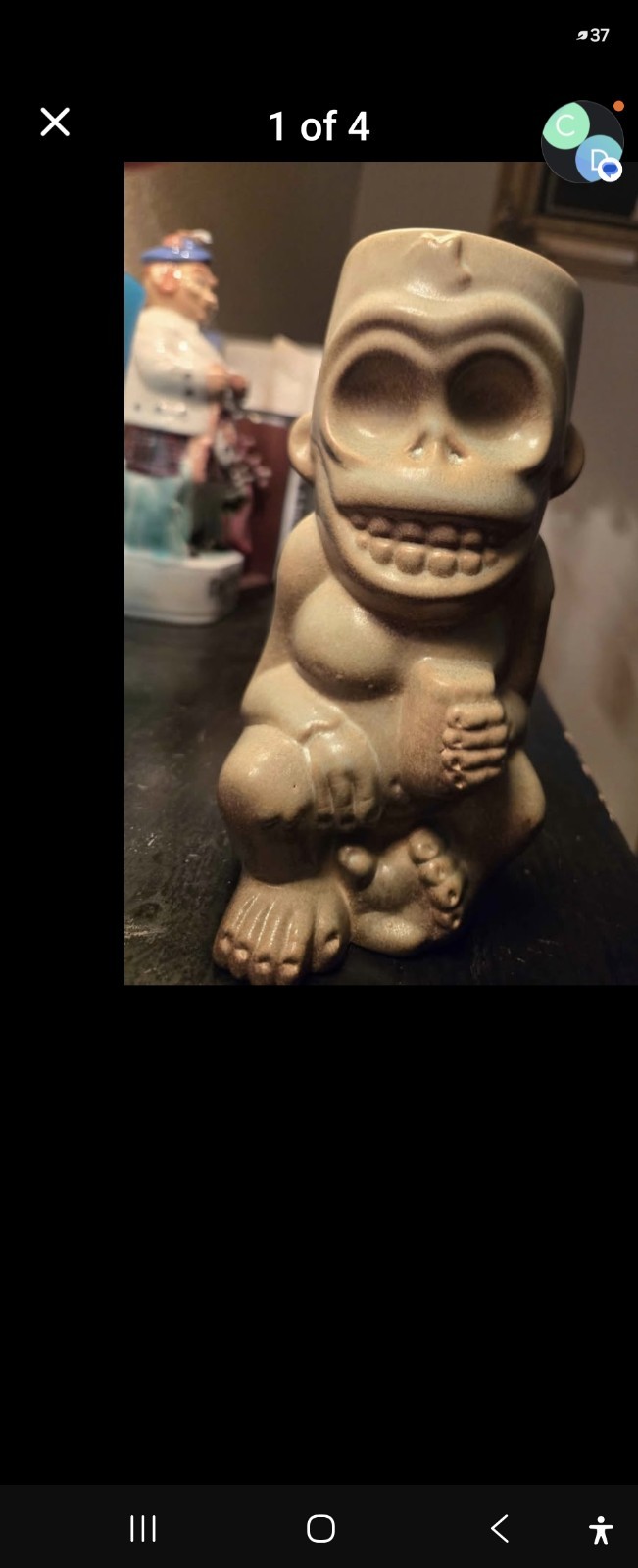 Munktiki - Skull Monkey Tiki Mug - 2003 first edition Never Used Munktiki - Skull Monkey Tiki Mug - 2003 first edition Never Used