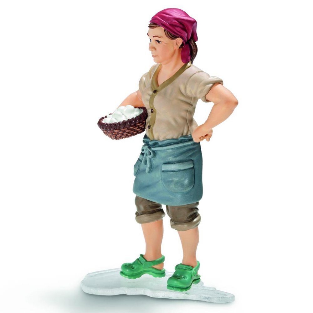 NEW Schleich 13468 Person Farmer\'s Wife RETIRED farm life figure figurine NEW Schleich 13468 Person Farmer\'s Wife RETIRED farm life figure figurine