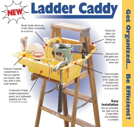 Ladder Caddy for the Handy man or woman....... Ladder Caddy for the Handy man or woman.......