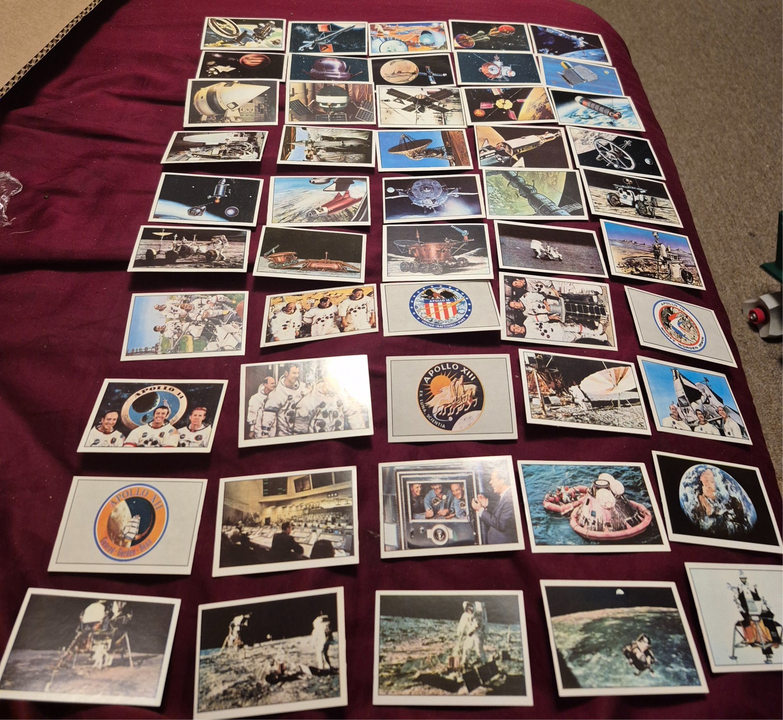 RARE VINTAGE PANINI CONQUEST OF SPACE STICKERS 1973 Set 270 Cards