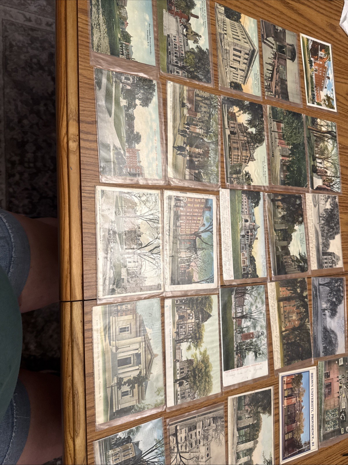 25 Vintage Brown University Postcards 1905 To 1912 Some New Many  Used