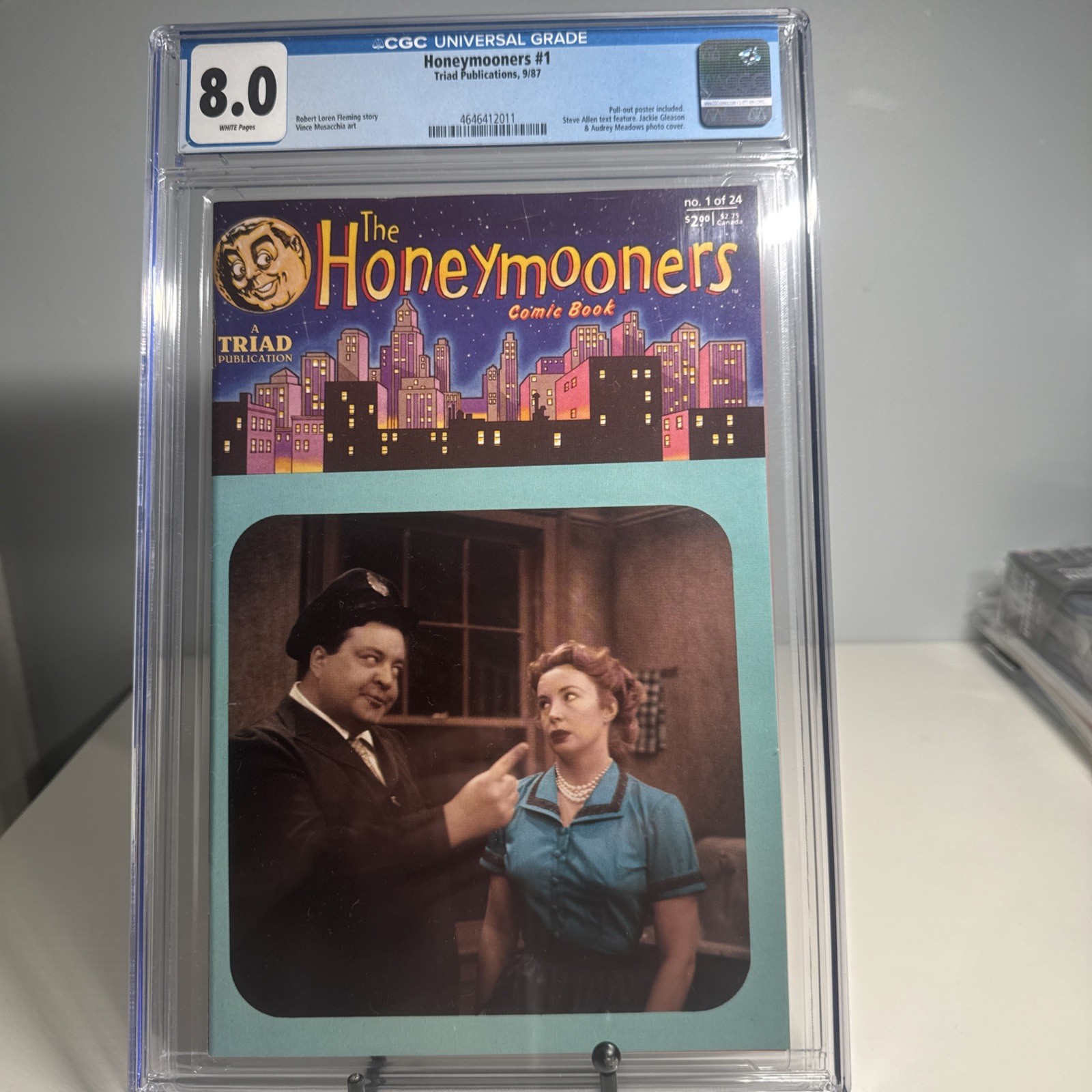 Honeymooners # 1-12. A Triad Pub. CGC. #1 Variant Cover Is From Lodestone Pub Honeymooners # 1-12. A Triad Pub. CGC. #1 Variant Cover Is From Lodestone Pub