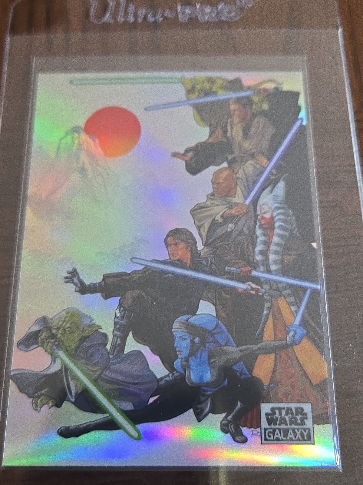 Topps Chrome Star Wars Jedi A La Kurosawa Refractor #88 Topps Chrome Star Wars Jedi A La Kurosawa Refractor #88