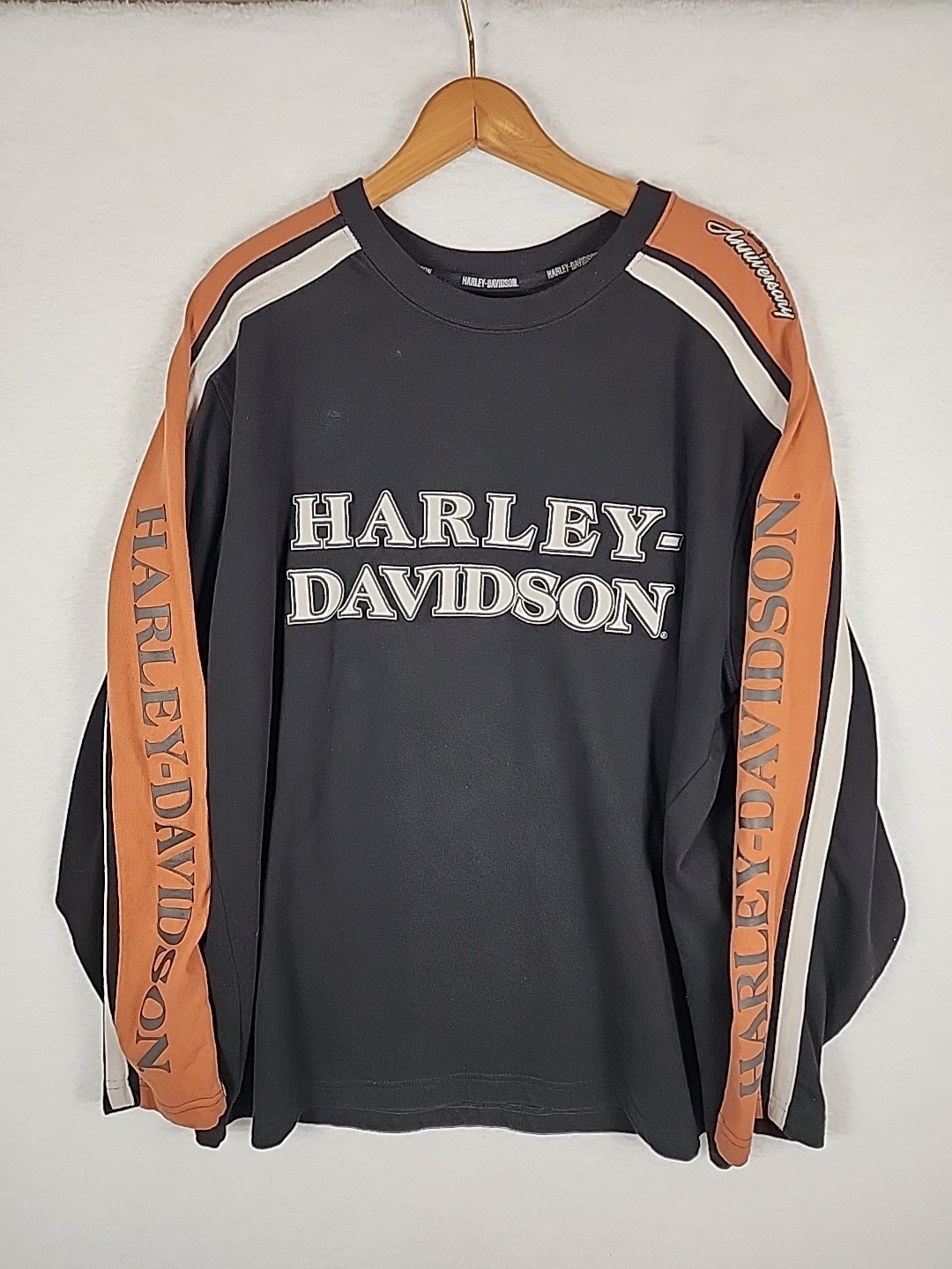 VINTAGE HARLEY DAVIDSON 1903-2008 105TH ANNIVERSARY SWEATSHIRT IN SIZE XL Black VINTAGE HARLEY DAVIDSON 1903-2008 105TH ANNIVERSARY SWEATSHIRT IN SIZE XL Black