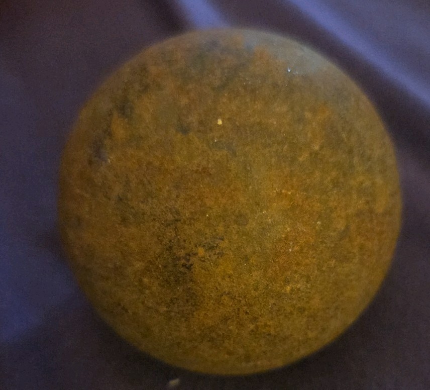 Civil War Cannonball 2.5 Inch 2lb