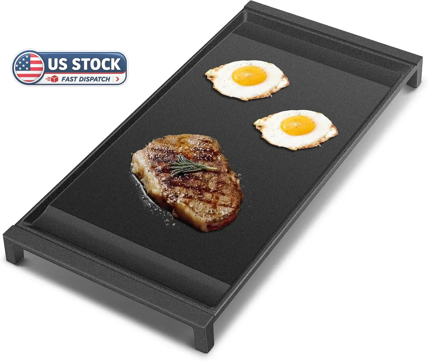 Upgraded WB31X24738 Cast Iron Griddle Replacement for GE Appliance Stove Range C