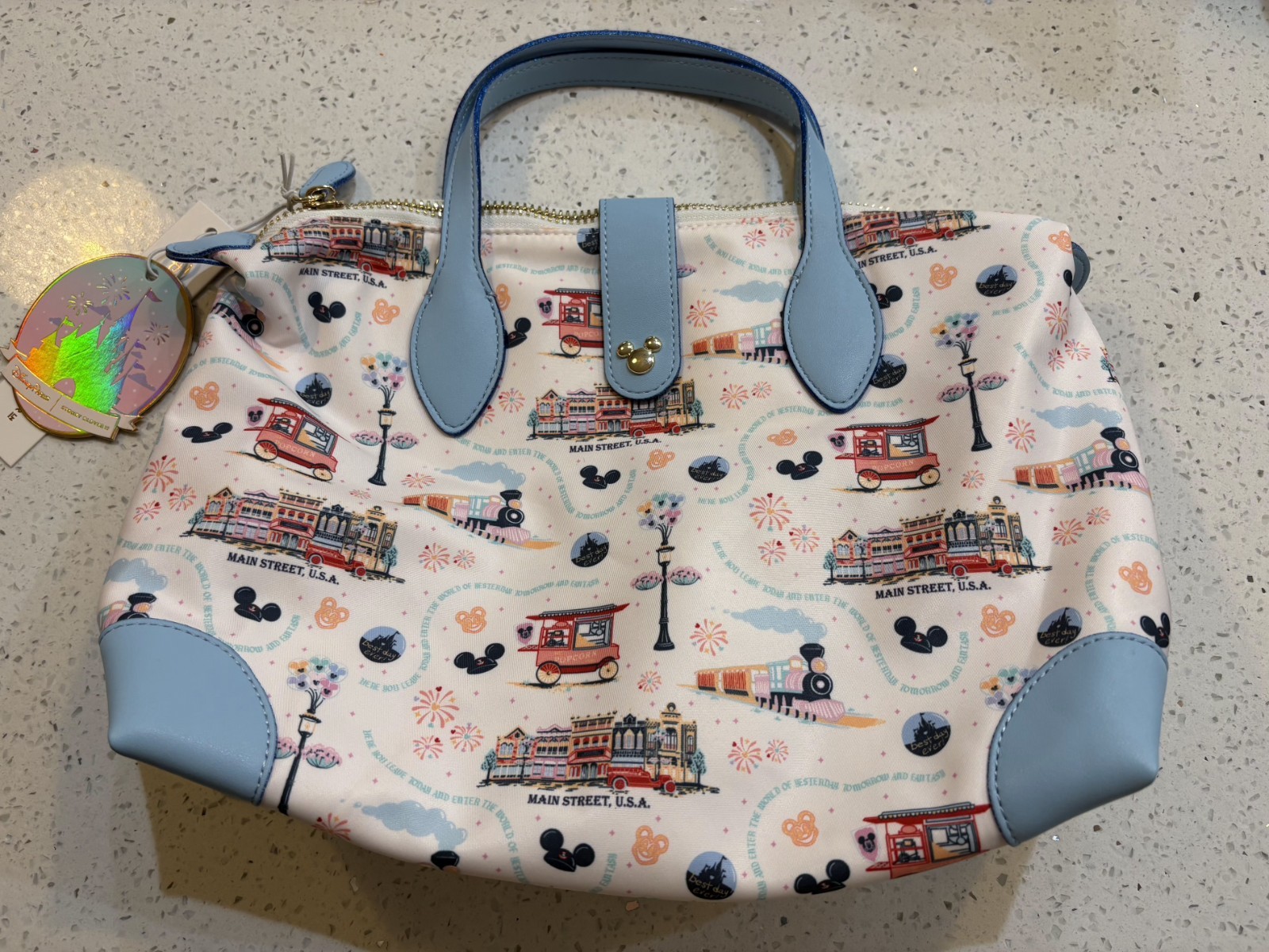 Disney Parks NWT Stoney Clover Lane Crossbody Bag Main Street Large Pouchette Disney Parks NWT Stoney Clover Lane Crossbody Bag Main Street Large Pouchette
