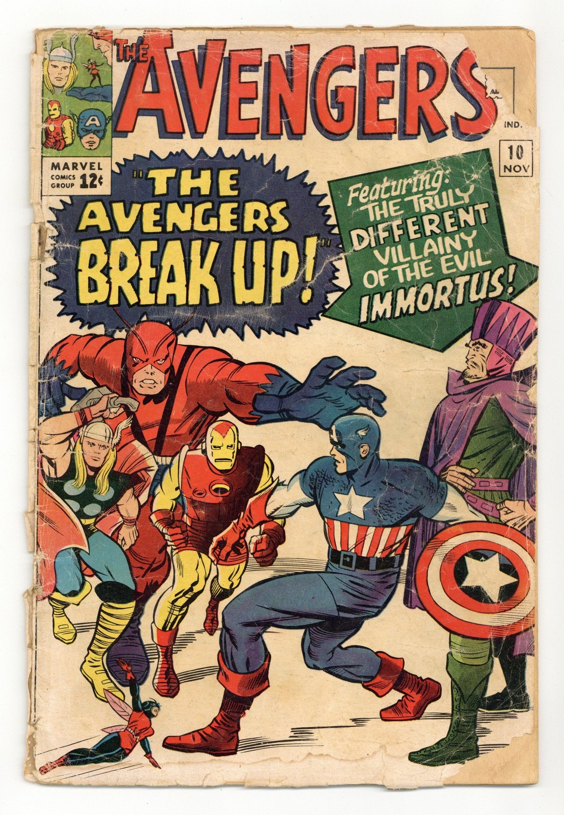 Avengers #10 FR 1.0 1964