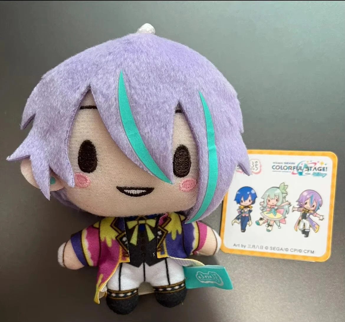 Project Sekai Kamishiro Rui Fuwa Puchi mascot plush 3.9inch keychain Project Sekai Kamishiro Rui Fuwa Puchi mascot plush 3.9inch keychain