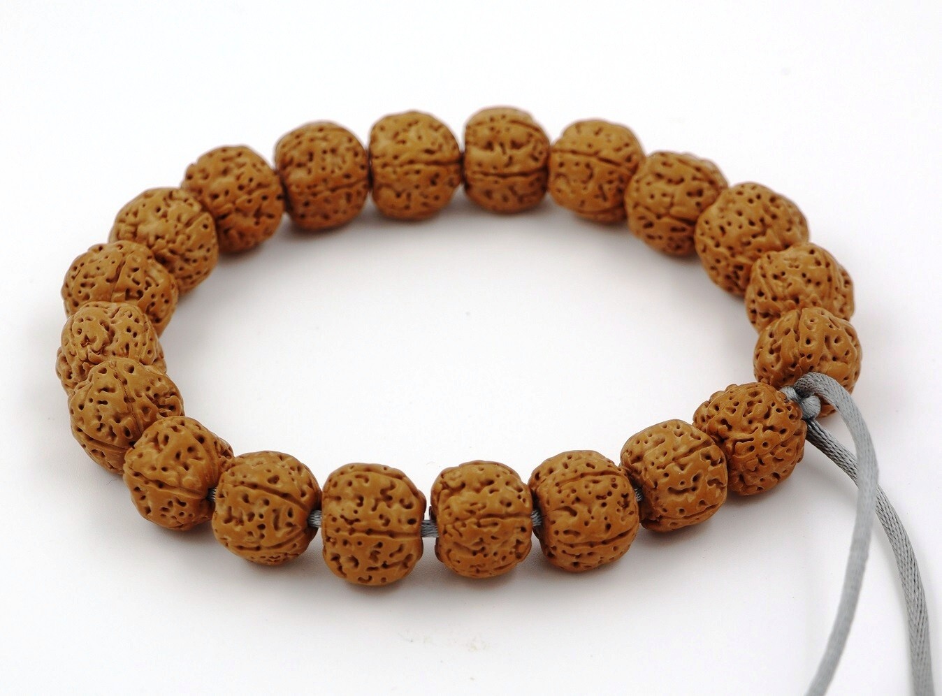 ShivaRatna Rudraksha Bracelet 5 Mukhi Rudraksha Adjustable Size