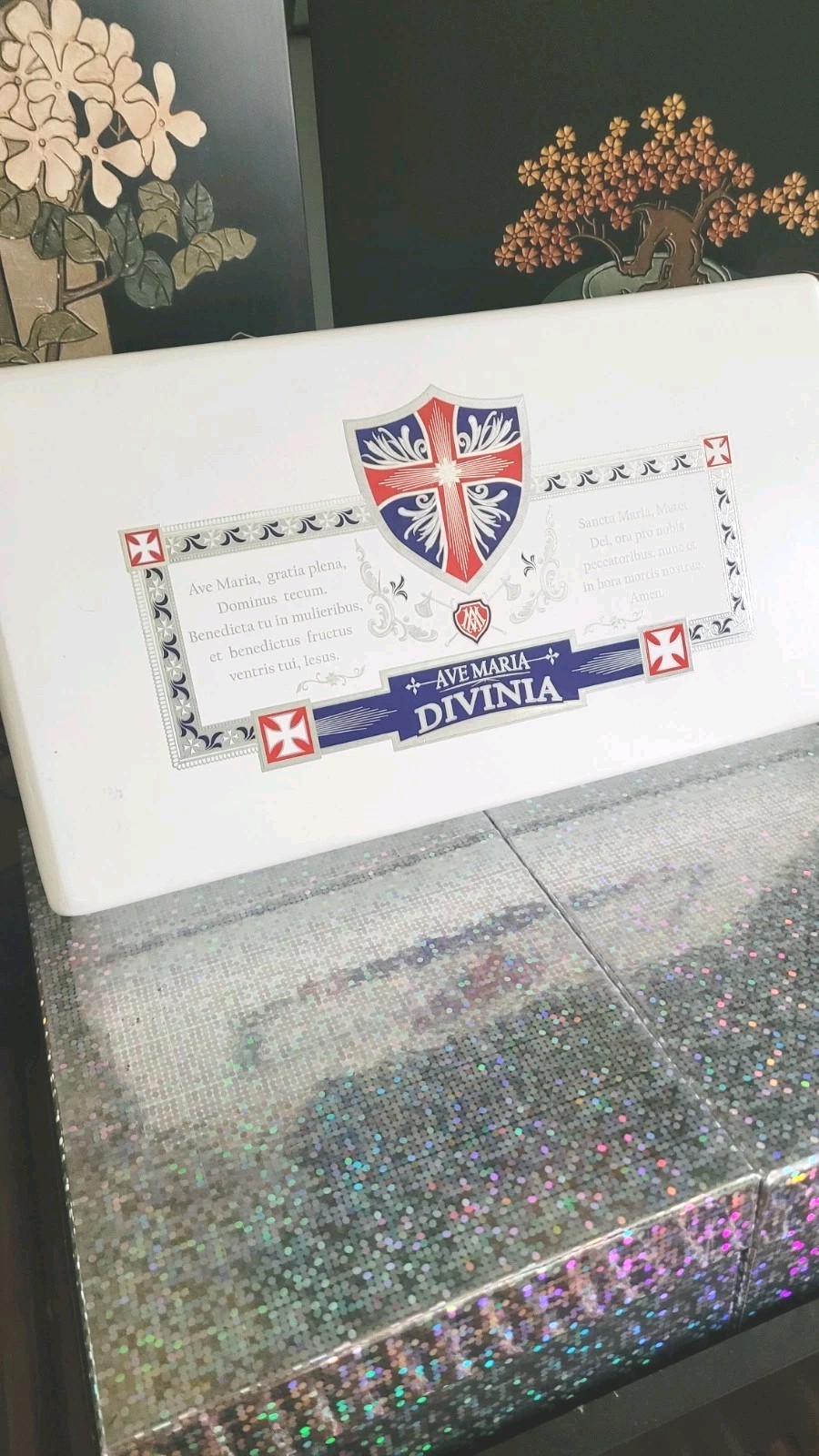 Ave Maria Divinia Cigar Box W Sleeve Dividers And Extra Bonus Box Ave Maria Divinia Cigar Box W Sleeve Dividers And Extra Bonus Box