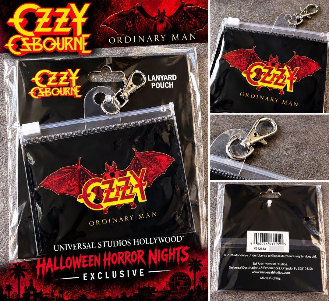 Overseas Limited Ozzy Osbourne Lanyard Pouch Halloween USH