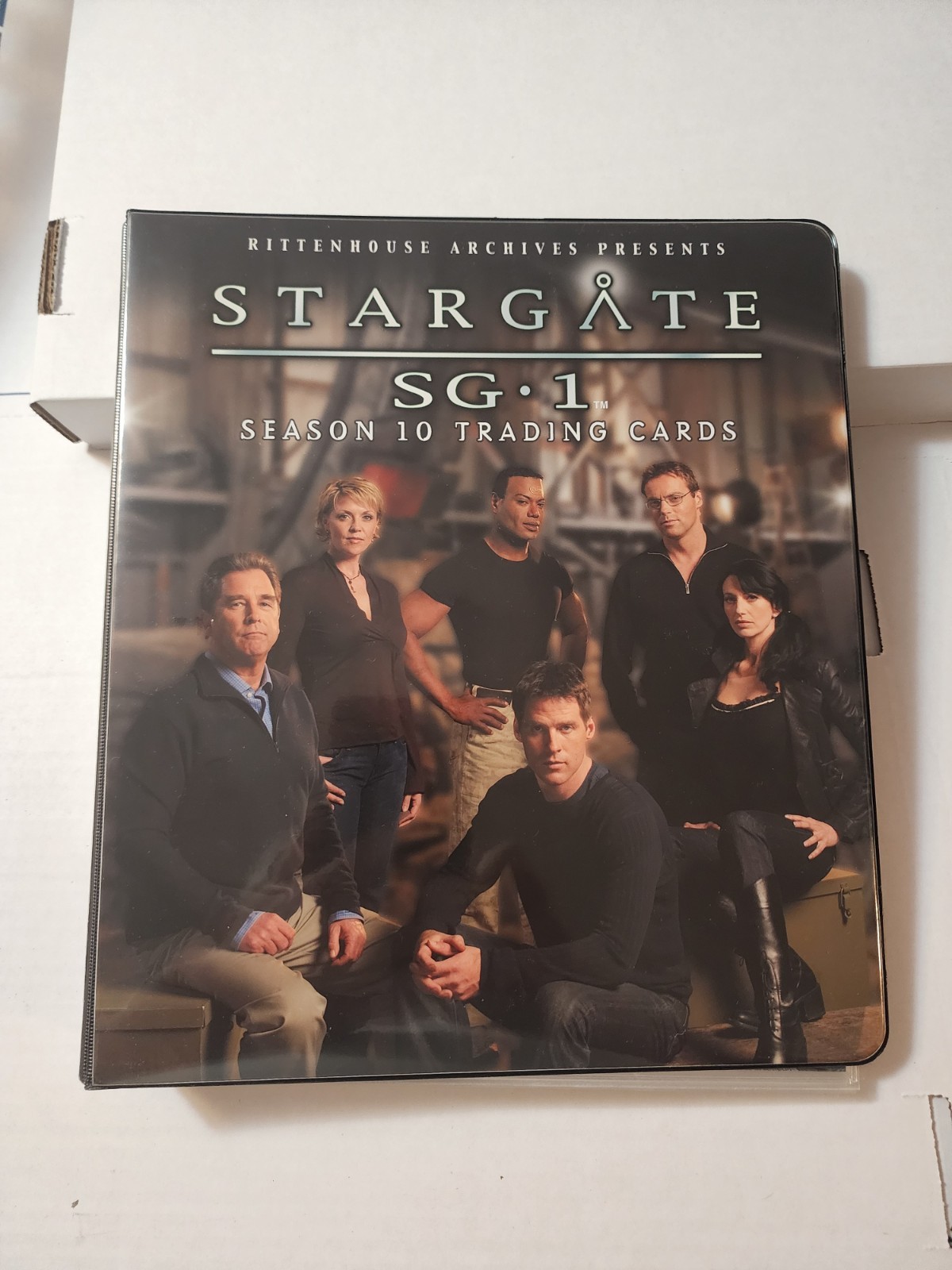 VHTF Stargate SG1 S10 Binder Complete 72 Card BS, Ark of Truth & Women of SG Set