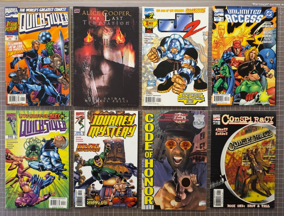 Lot of 24 Misc Marvel Comics - Modern Pre-2000\'s - 5.0-8.0 Conditions