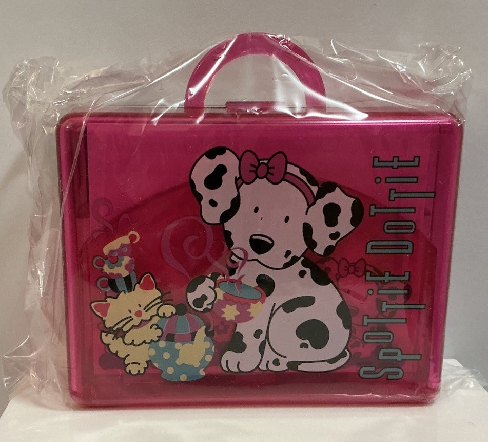 VINTAGE SANRIO SPOTTIE DOTTIE STAMP SET W/ CASE JAPAN 1996 NOS SEALED RARE VINTAGE SANRIO SPOTTIE DOTTIE STAMP SET W/ CASE JAPAN 1996 NOS SEALED RARE