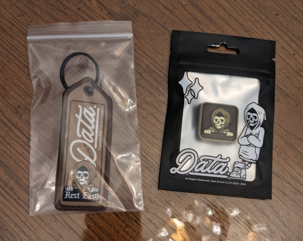 data crew lot - dangly and re - LV brown