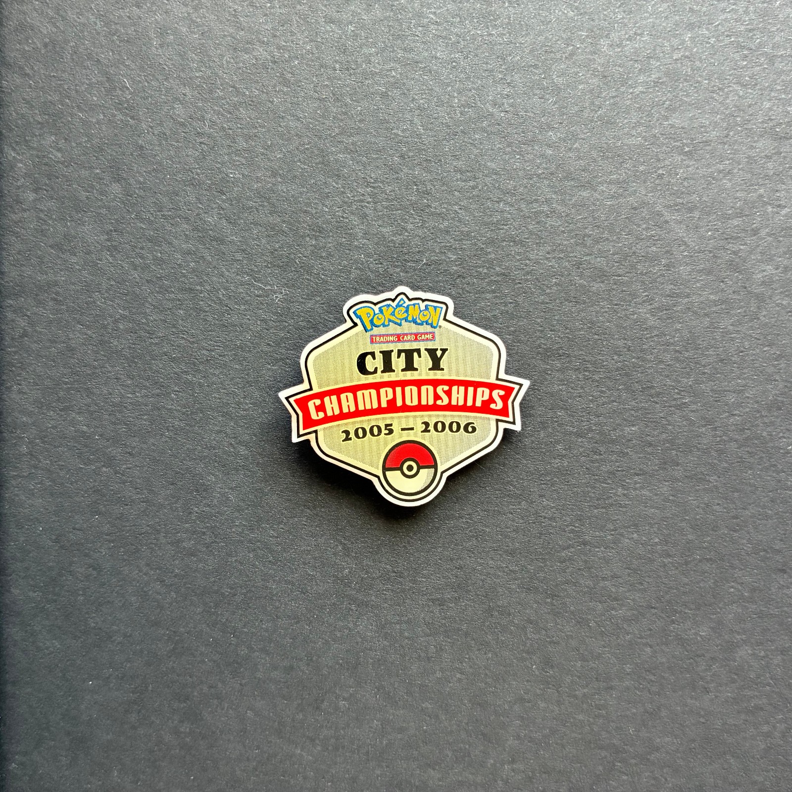 City Championships Pin - 2005 - 2006 - Pokemon TCG