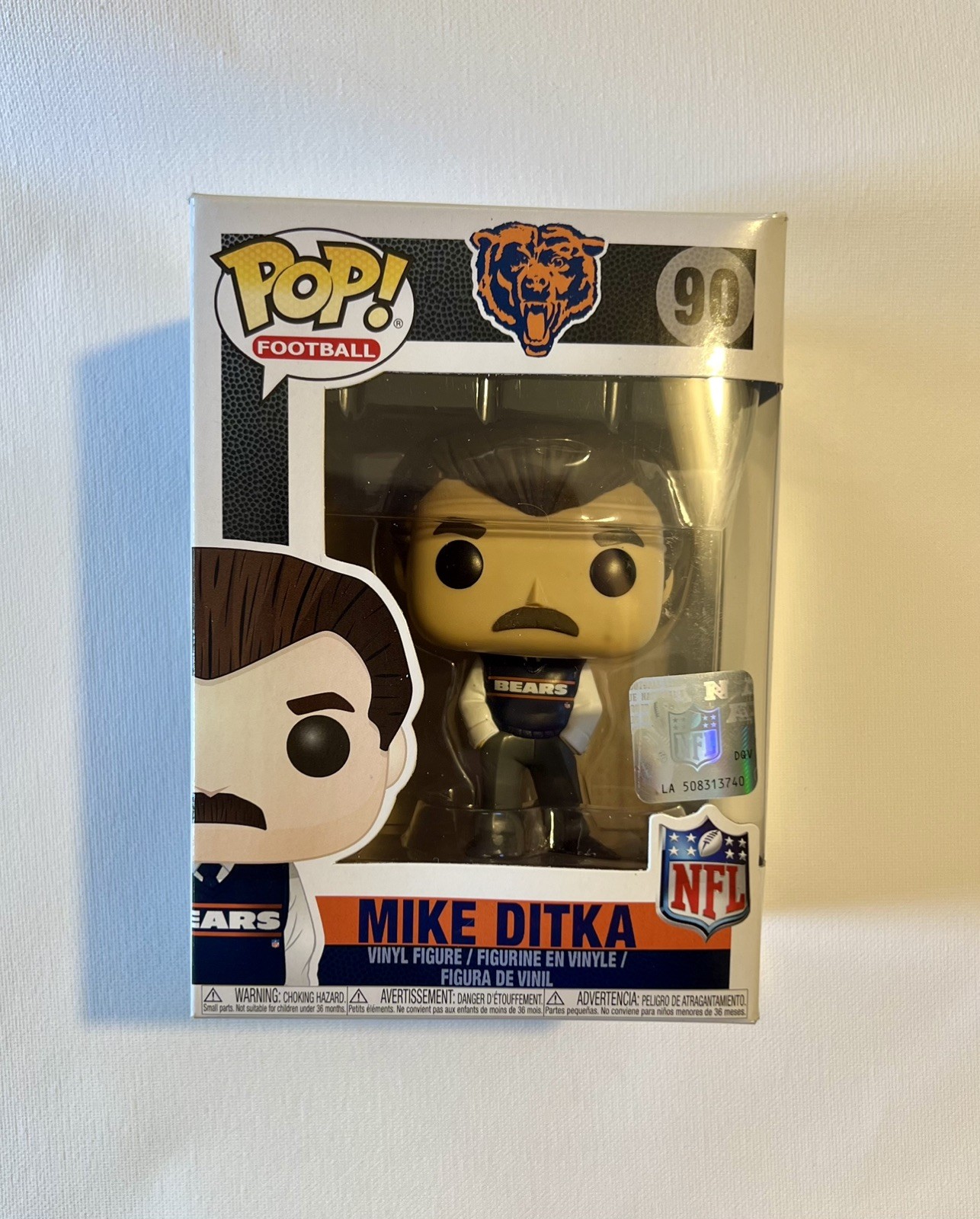 Funko Pop Vinyl: Mike Ditka Chicago Bears Da Coach 1985 90