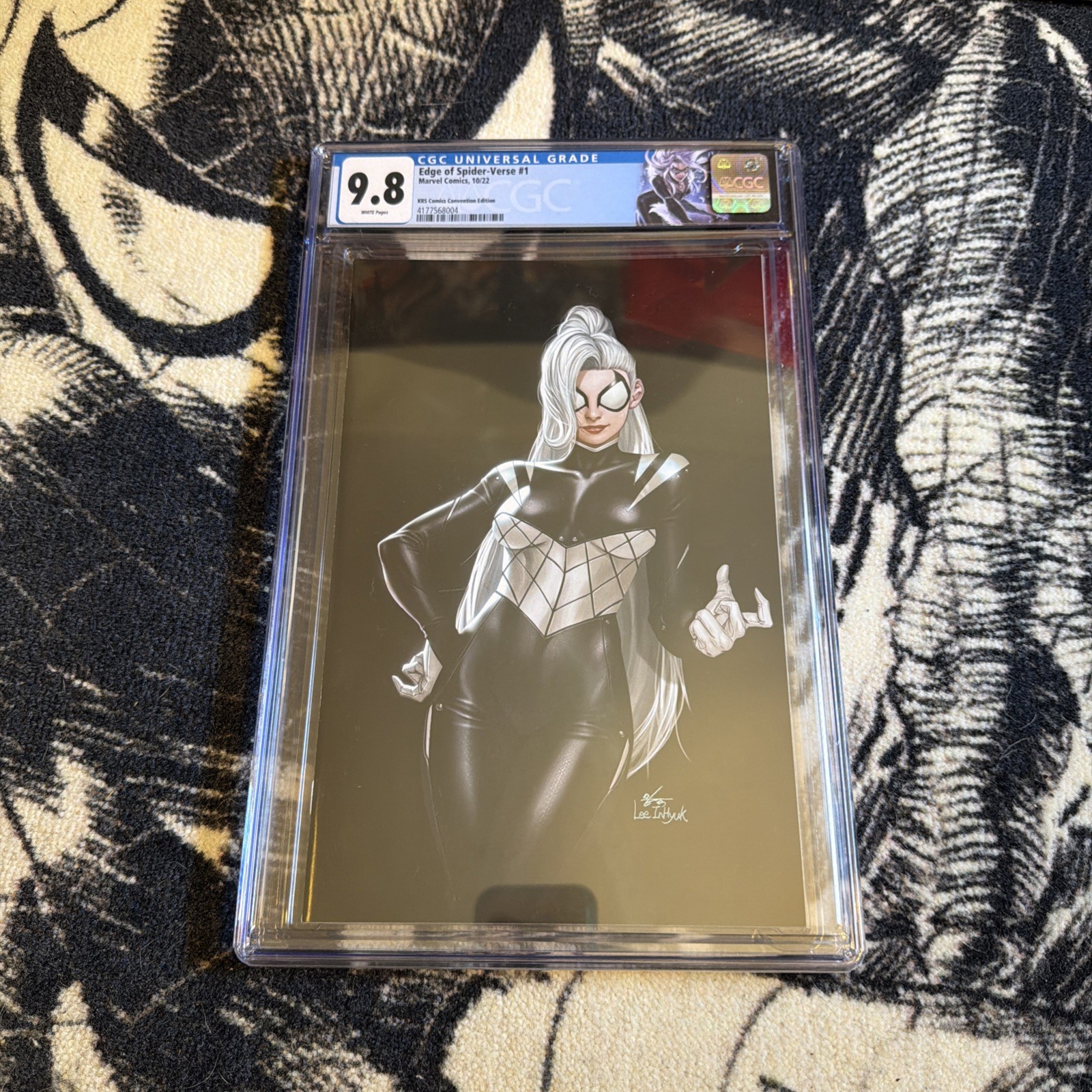 Edge of Spider-Verse #1 CGC 9.8 KRS Comics Convention Virgin Variant