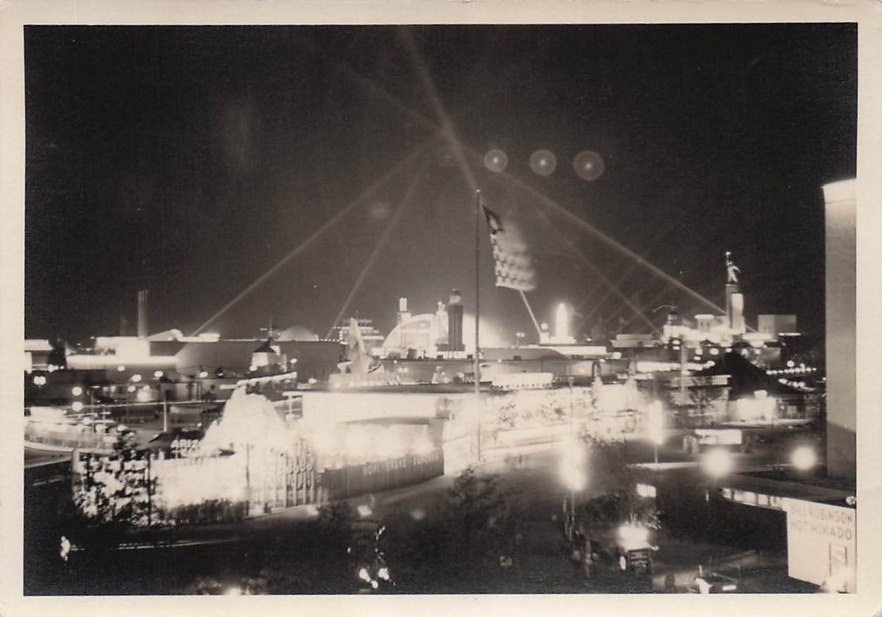 1939 New York City Worlds Fair Souvenir World of Tomorrow Expo Vtg 3x4 Photo 16A