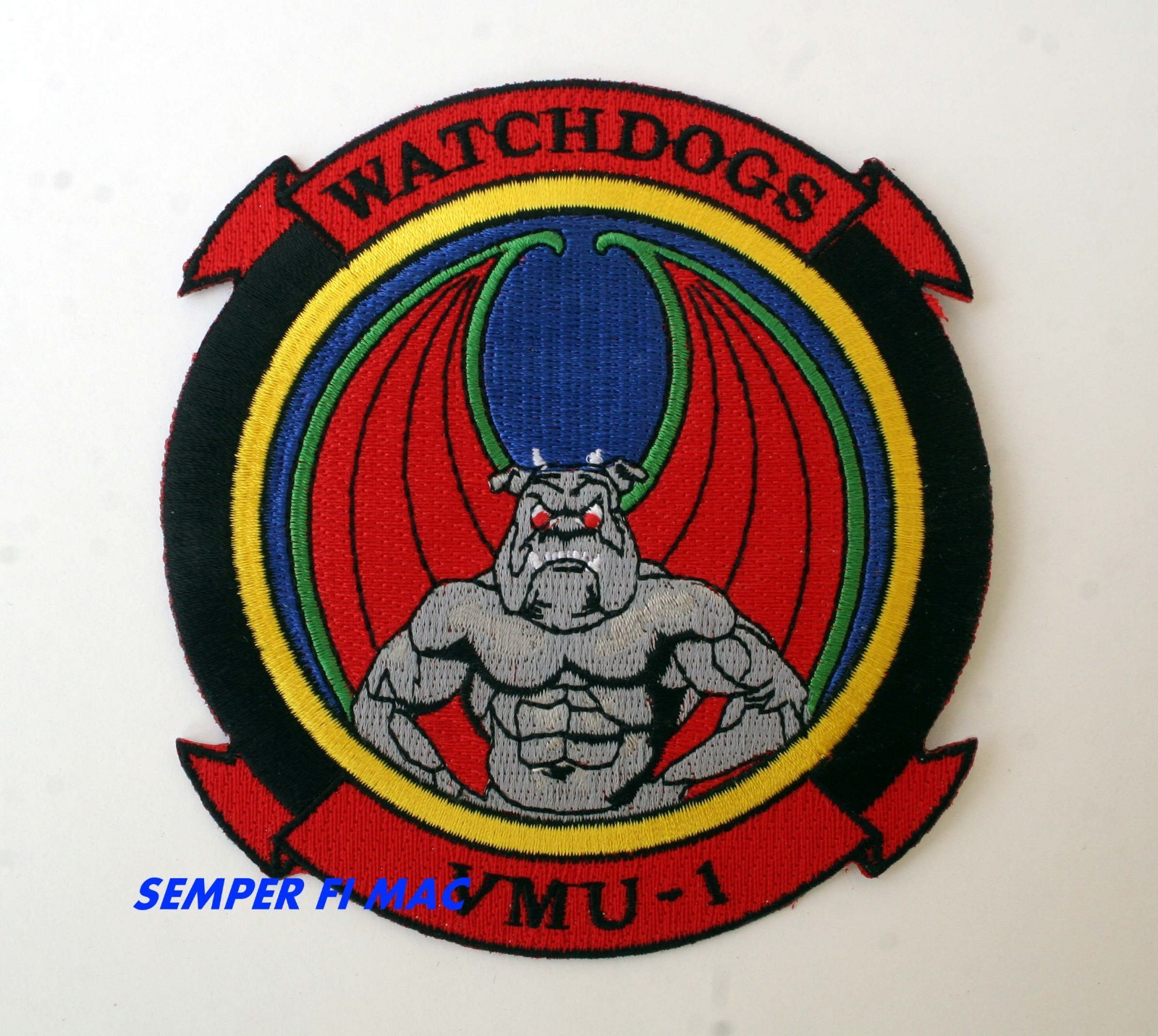 VMU-1 Watchdogs PATCH UAV MQ-9A Reaper US MARINES MAG-13 3D MAW MCAS YUMA USMC