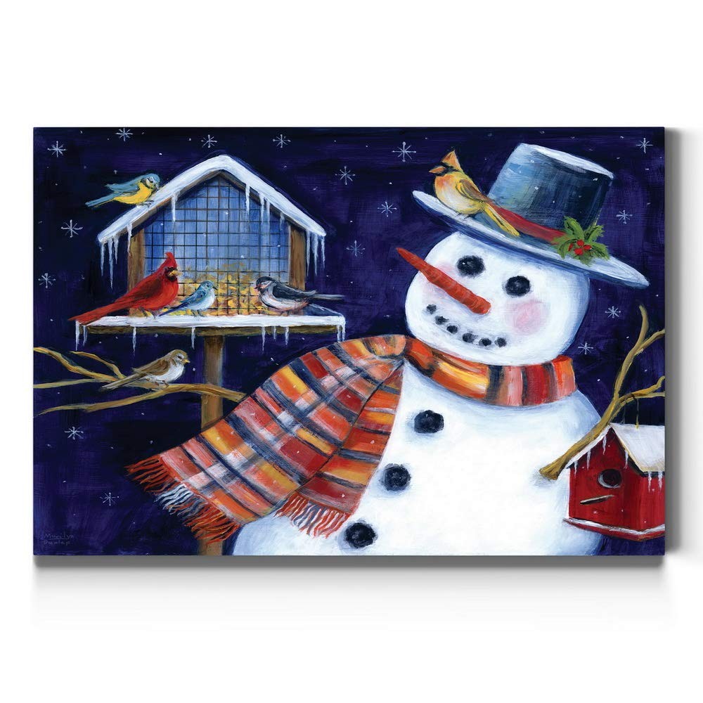 Renditions Gallery Canvas Wall Art Dapper Snowman 24x36 LT20 Renditions Gallery Canvas Wall Art Dapper Snowman 24x36 LT20