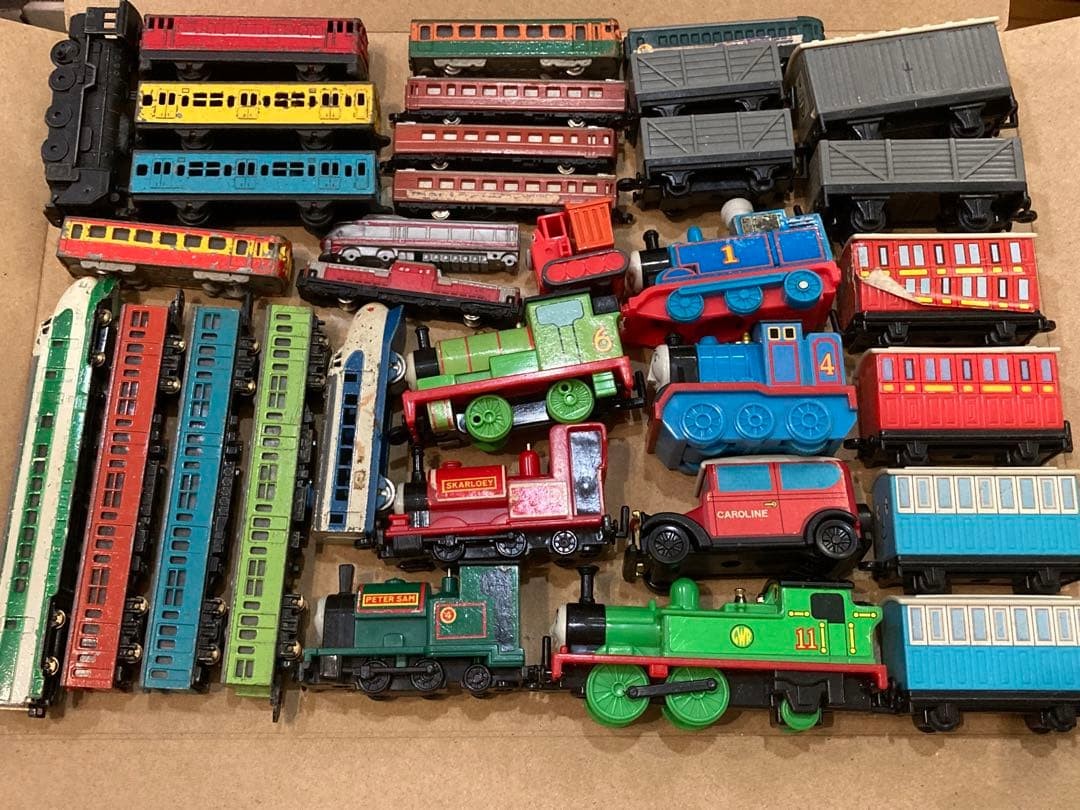 Thomas & Friends Rail Model Showa Retro Collectible Junk Collection Lot 15+