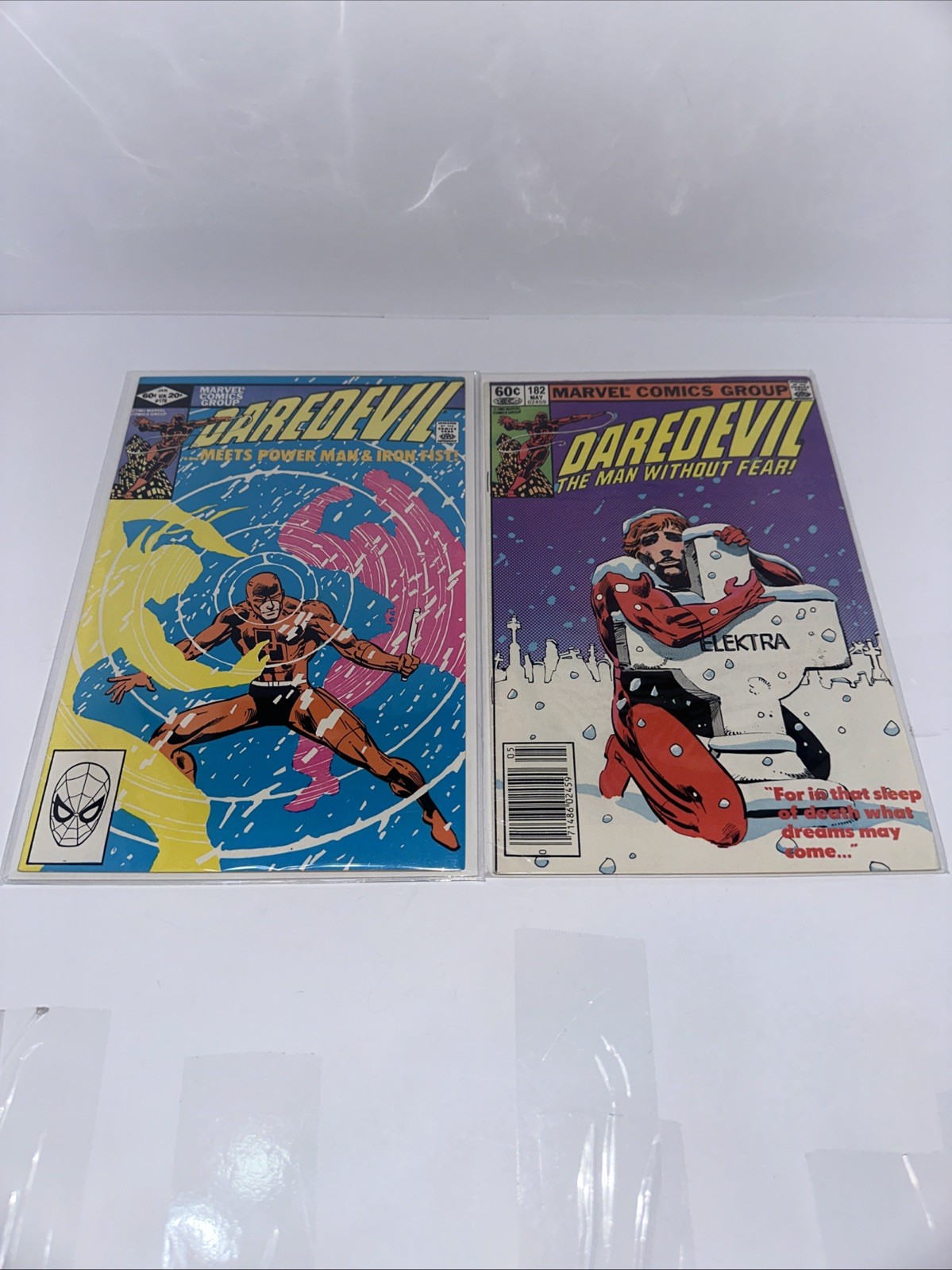 Marvel Comics Daredevil Lot Of 2 Issues 178,182 VF Marvel Comics Daredevil Lot Of 2 Issues 178,182 VF