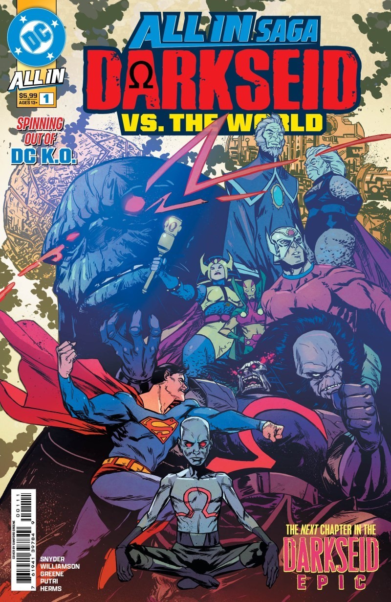 DC All In Saga Darkseid Vs The World #1 CVR A Greene Pre Order 10/28/26 DC