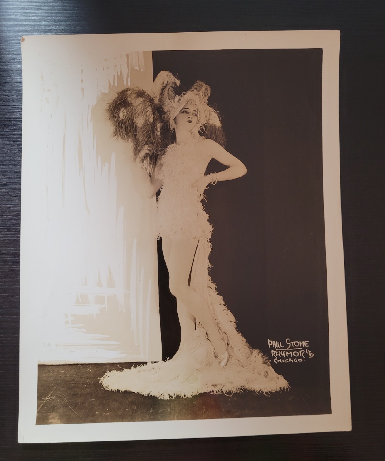 1929 Herbert Earle Leading Lady Haresfoot Club Wisconsin Vtg Stage Press Photo