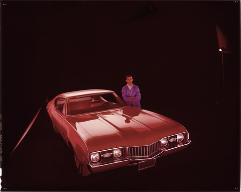 1968 Oldsmobile Cutlass automobile car advertising OLD PHOTO