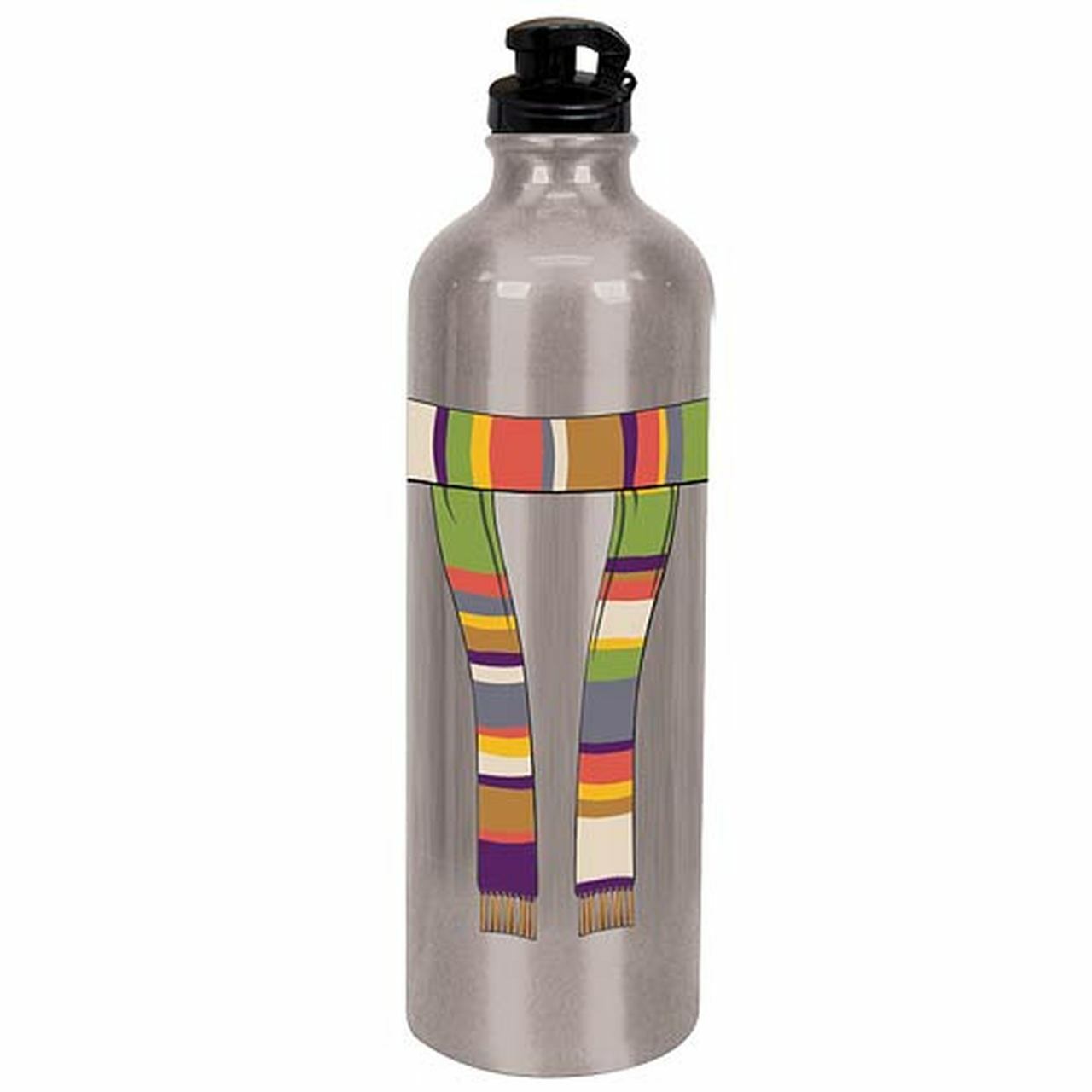 4th DOCTOR WHO (Tom Baker) Scarf Style Stainless Steel Water Bottle (BPA FREE)