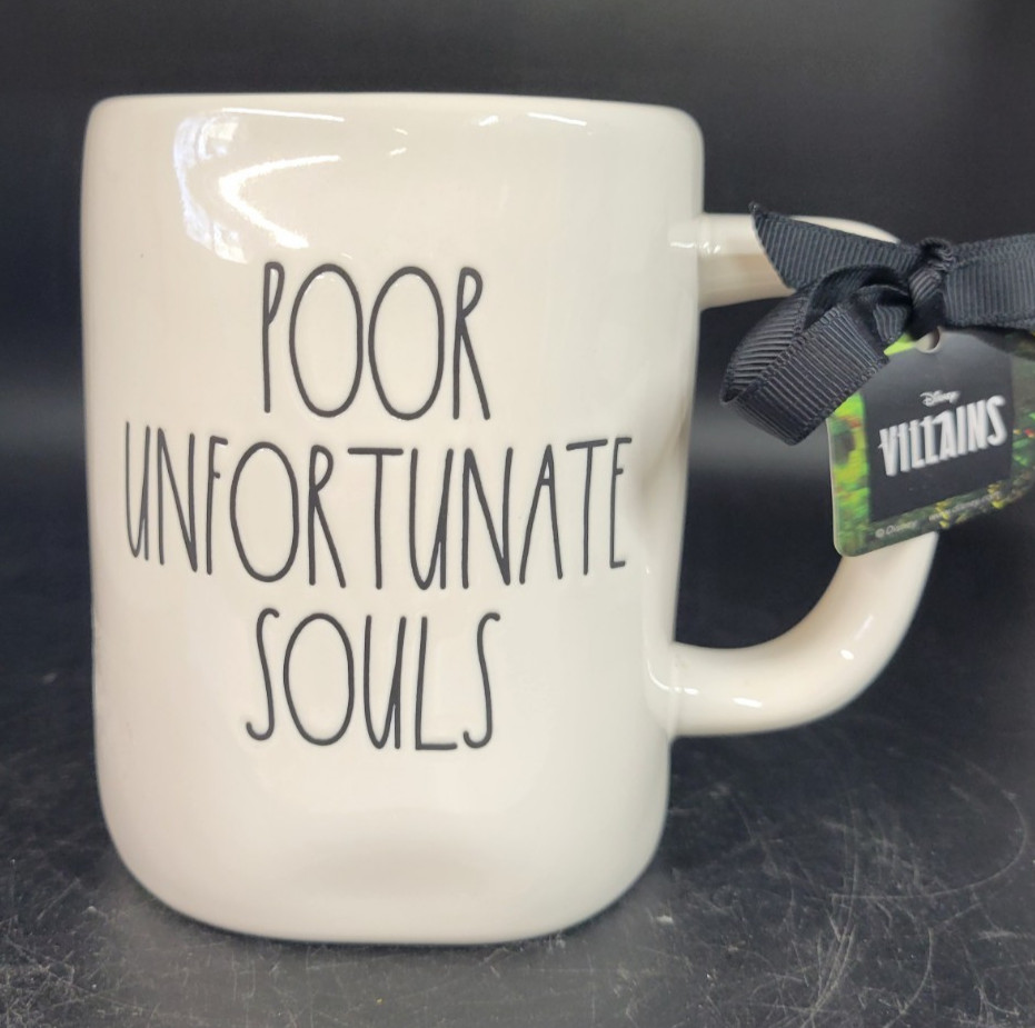 Rae Dunn Disney Villains Ursula Mug Poor Unfortunate Souls Rae Dunn Disney Villains Ursula Mug Poor Unfortunate Souls