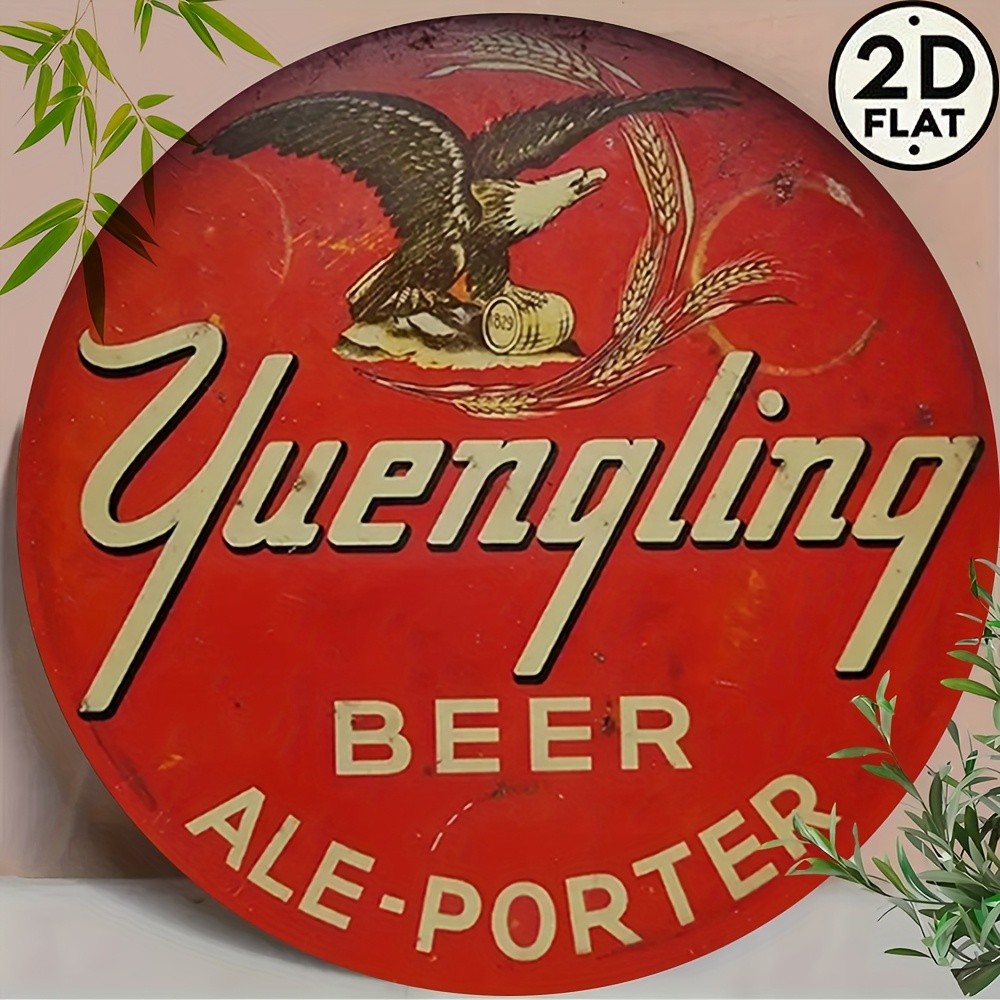 2D Flat, 1Tin Metal Signs, Yuengling Beer, Vintage Classic 8 2D Flat, 1Tin Metal Signs, Yuengling Beer, Vintage Classic 8
