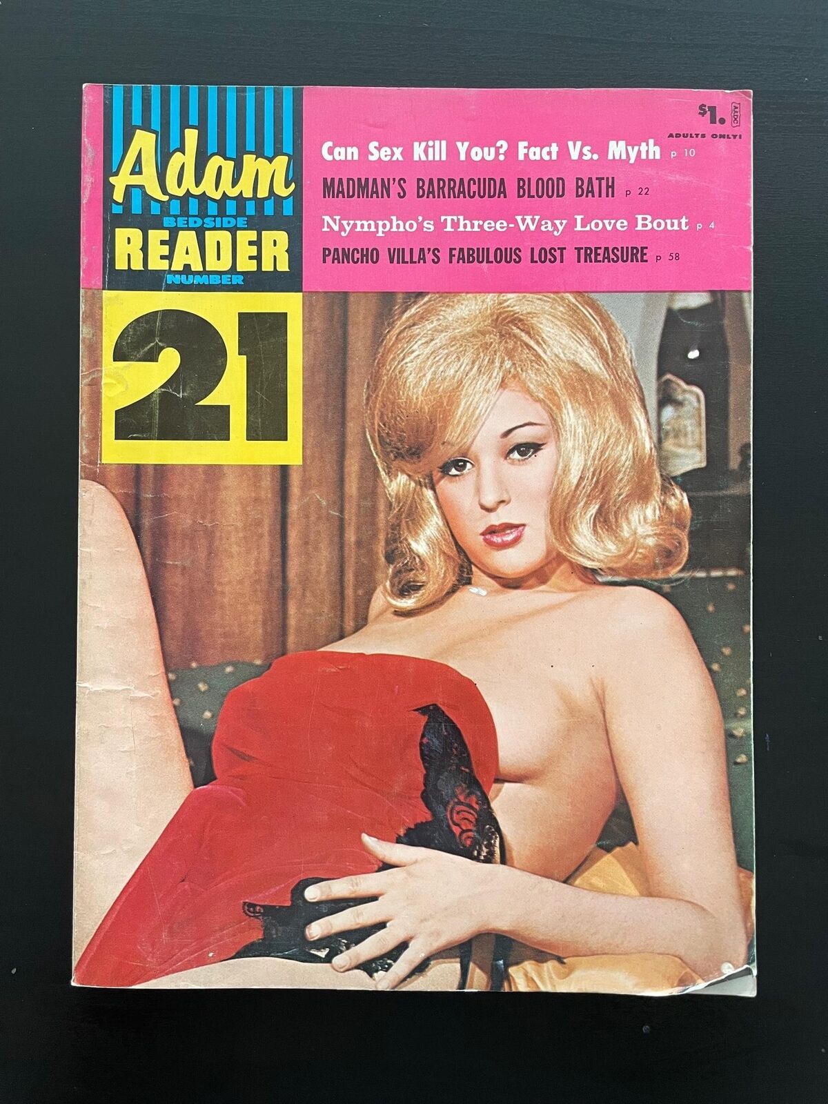 Adam Bedside Reader Vol.1 No.21 Knight Publishing Co.1965 