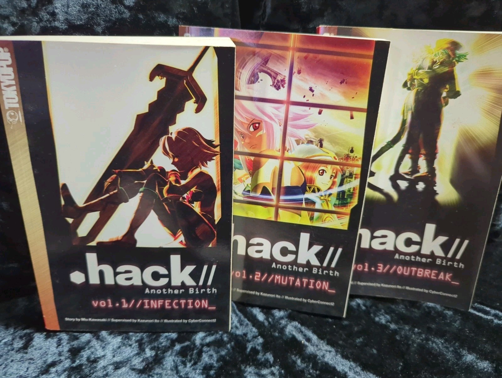 Used Good Condition Manga (see photos) .Hack Another Birth 1-3 Used Good Condition Manga (see photos) .Hack Another Birth 1-3