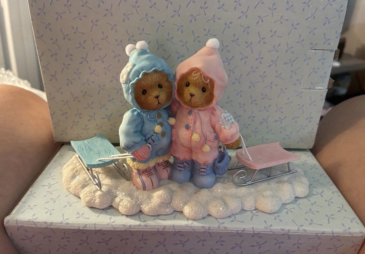 Cherished Teddies  Retailer Exclusive Mariah & Celene  4006777 Rare