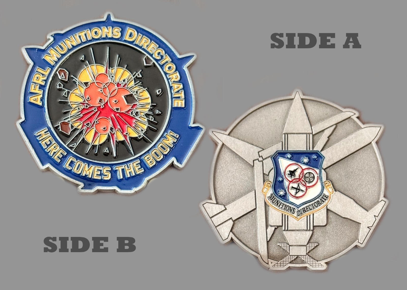 AFRL Munitions Directorate Explosion Missile Military Challenge Coin  1#32