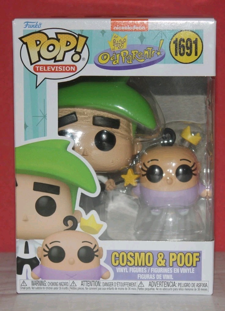 FUNKO POP THE FAIRLY ODDPARENTS COSMO&POOF # 1691 READ THE DESCRIPTION FUNKO POP THE FAIRLY ODDPARENTS COSMO&POOF # 1691 READ THE DESCRIPTION