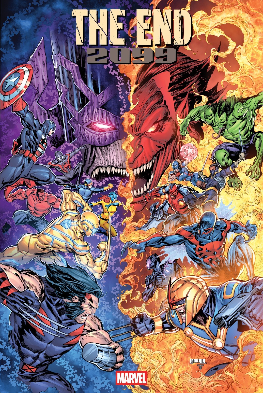 THE END 2099 #1 KEN LASHLEY BATTLE VARIANT (MARVEL COMICS 2025)