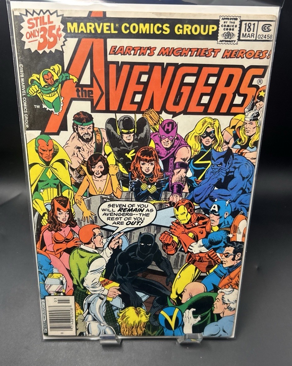 The Avengers #181 (Marvel Comics March 1979) Newsstand Marvel