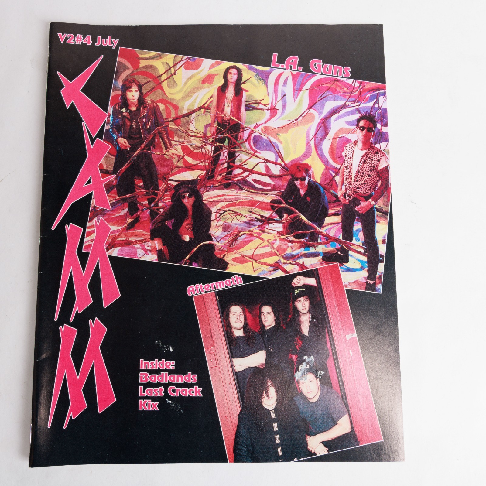 CAMM Chicago Area Music Magazine L.A. GUNS 90s Hair Band JULY 1992 Badlands Kix CAMM Chicago Area Music Magazine L.A. GUNS 90s Hair Band JULY 1992 Badlands Kix