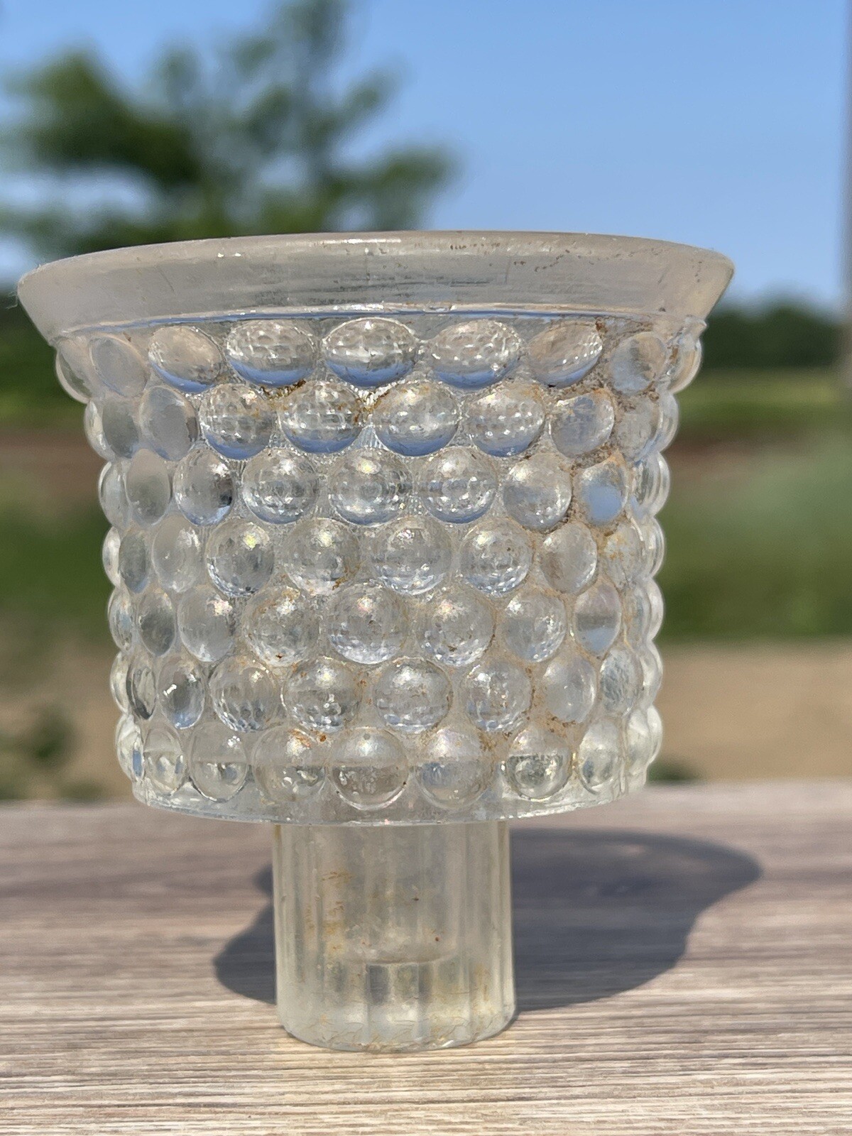 Pre-1900s ANTIQUE ORTHODOX LAMPADA(CHURCH LAMP).Glass Inser