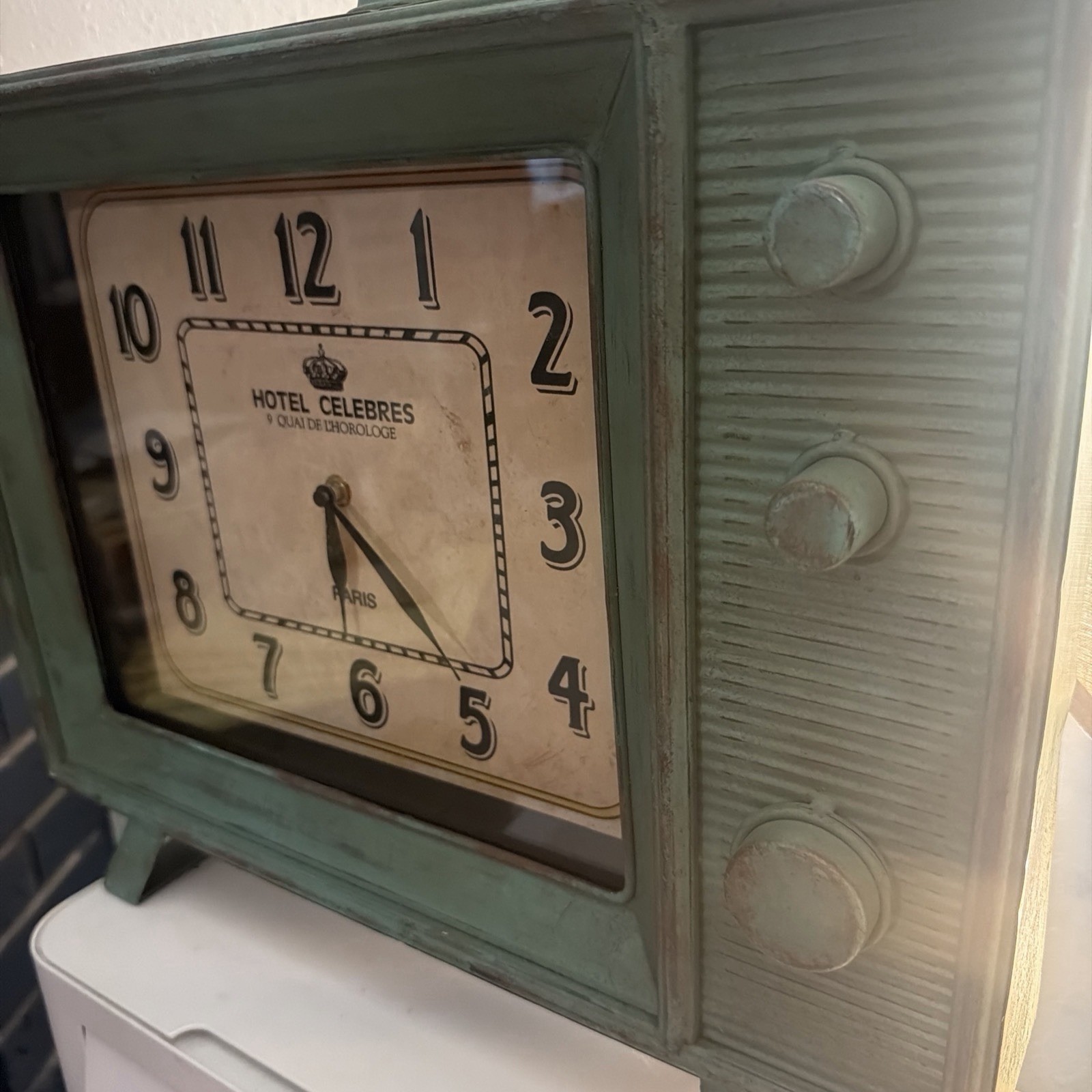Vintage Hotel Celebres Clock