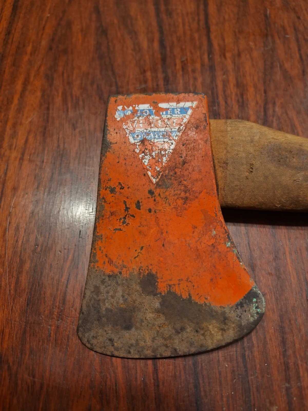 Vintage Hi-Test Hatchet Wooden Handle Vintage Hi-Test Hatchet Wooden Handle