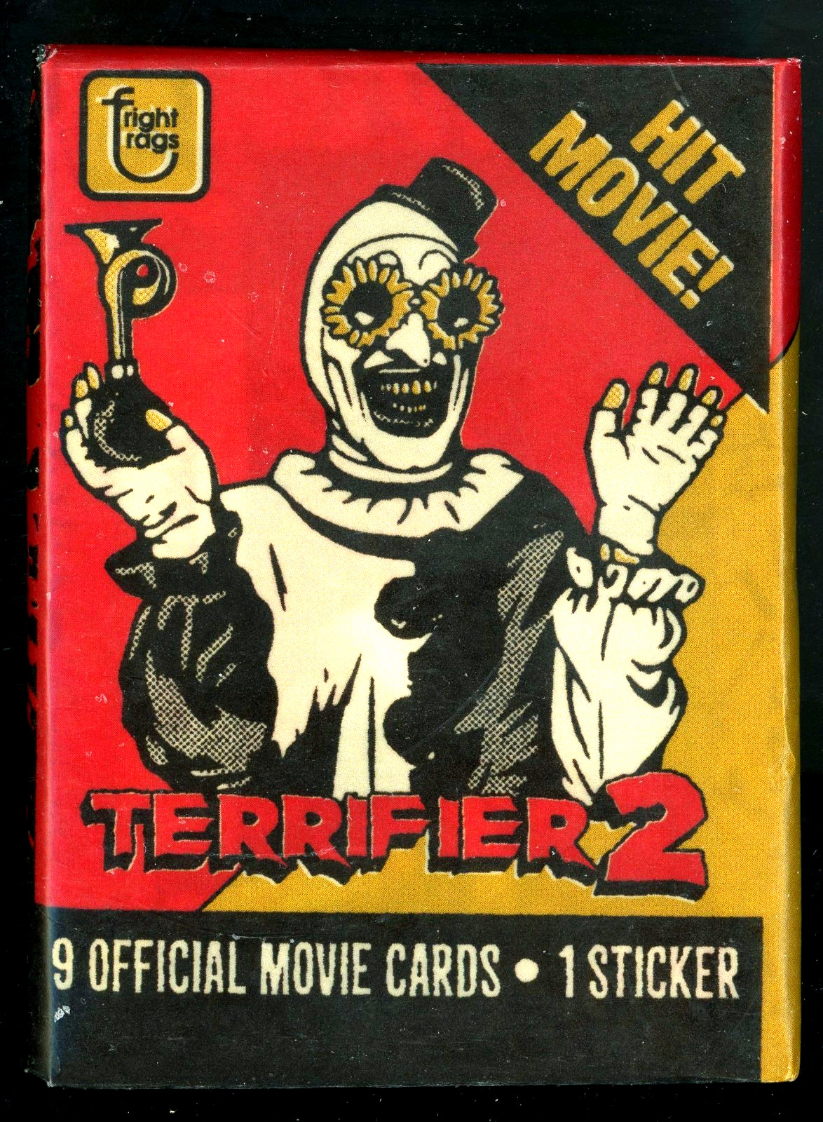 2026 Fright Rags TERRIFIER 2 Trading Cards SEALED WAX HOBBY PACK Art the Clown