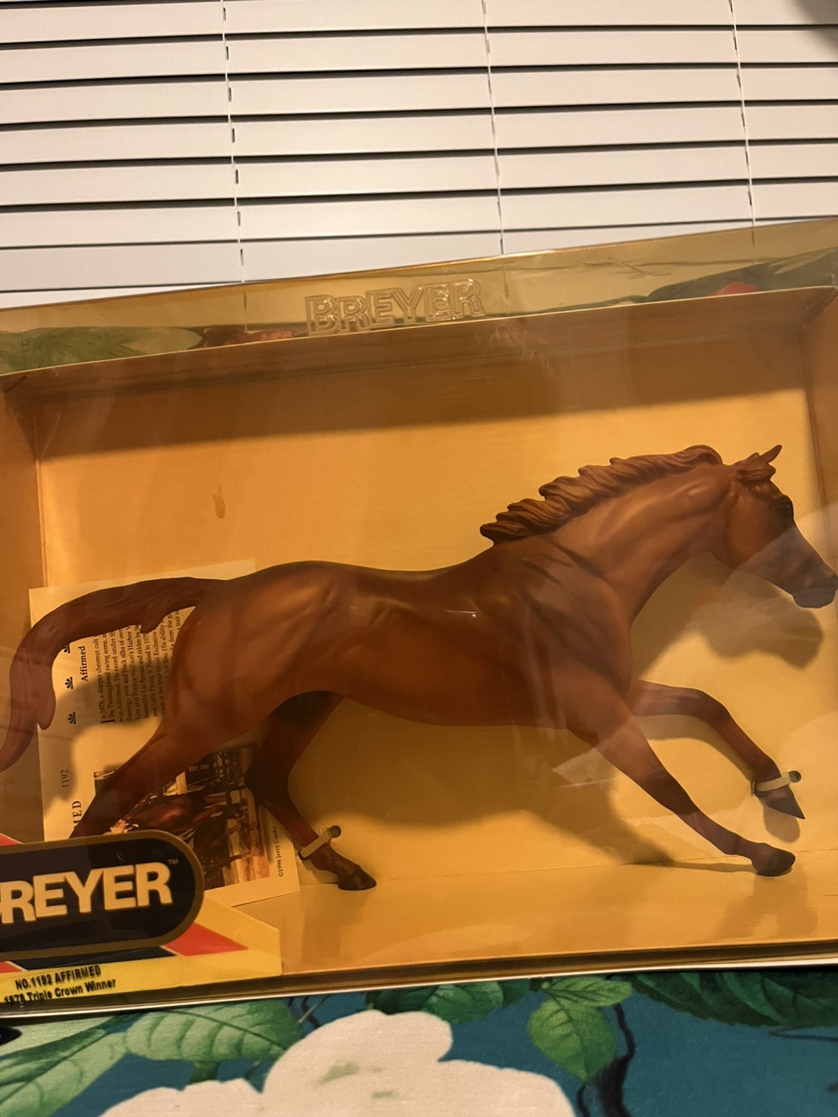 Breyer “Affirmed” No. 1192 – 1978 Triple Crown Winner – NIB